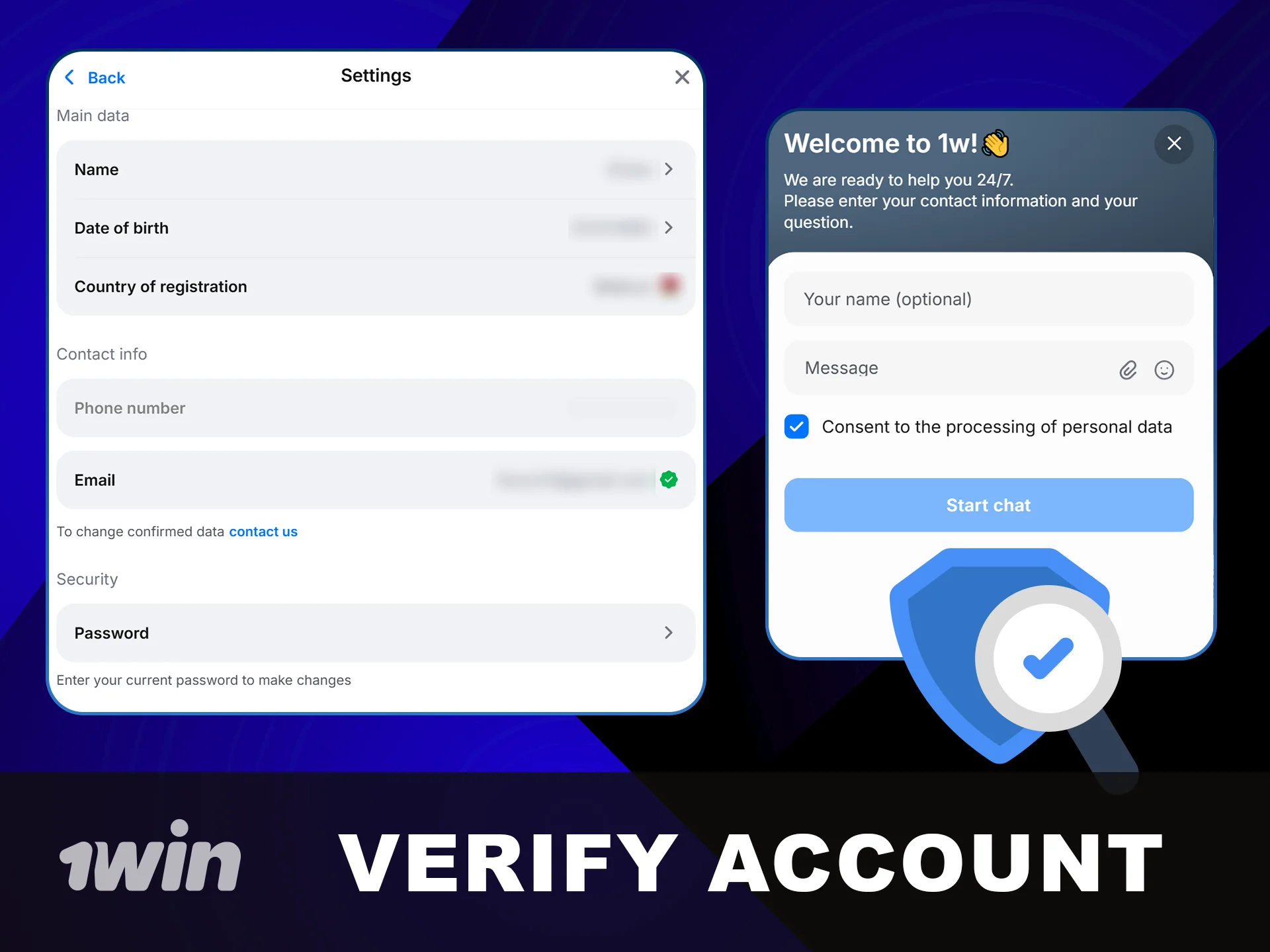 Learn How to Verify your 1win Account.